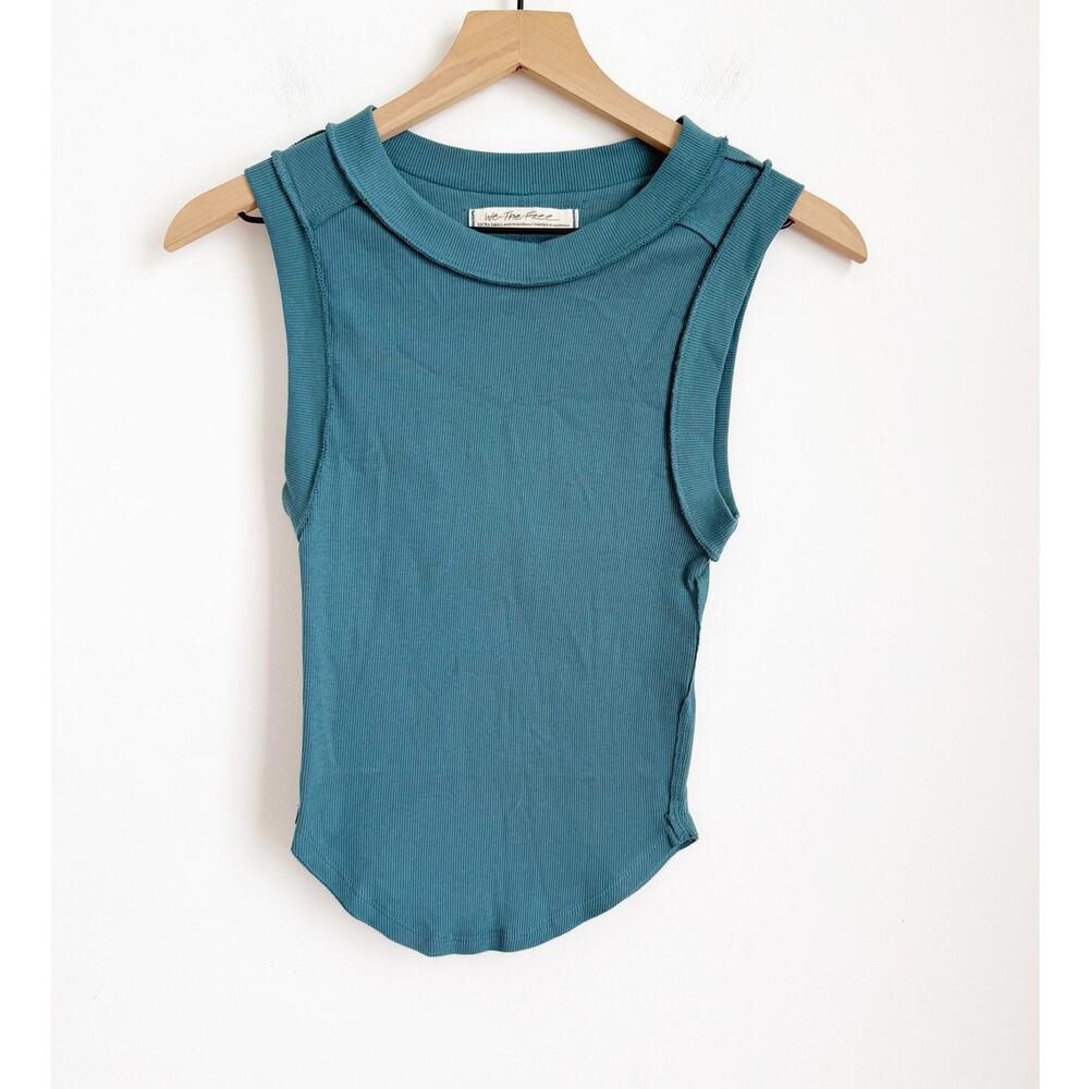 Free People NWOT We The Free Kate Ribbed Stretch Tank Top XS